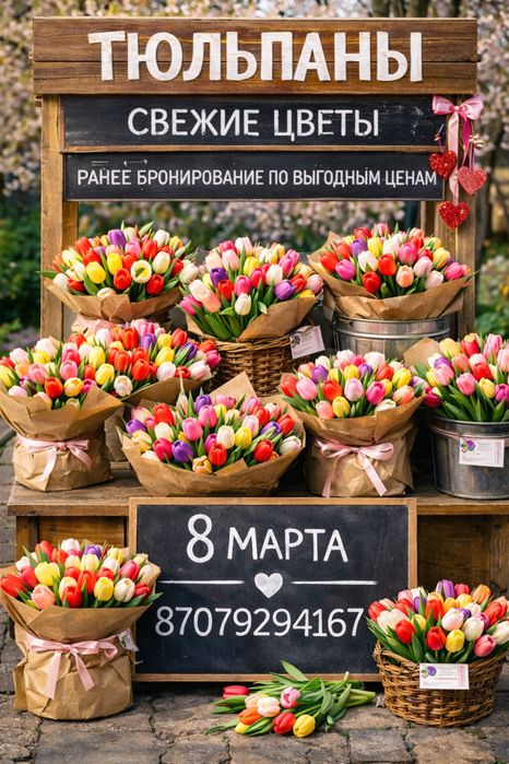 Продажа тюльпанов