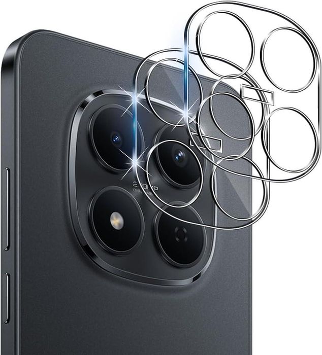 Стъклен протектор за камера за xiaomi redmi note 15 pro 5g