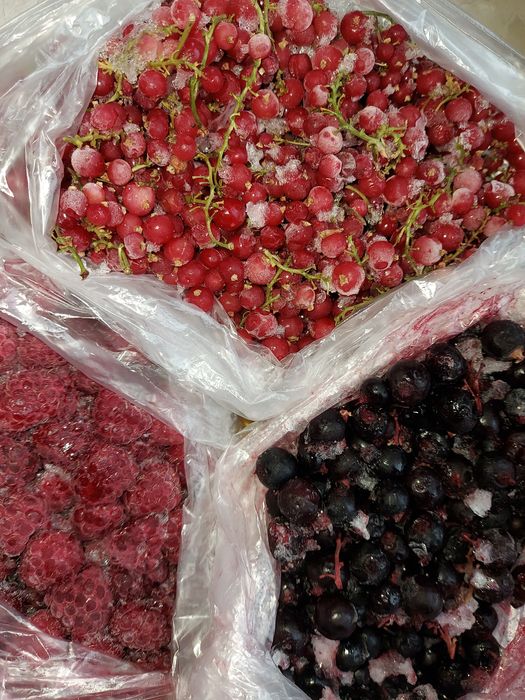Ягоды свежезамороженные