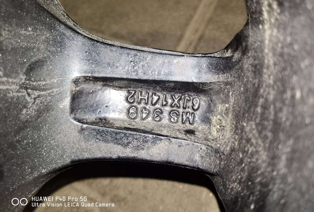 Jante 4x100 R14 +anvelope vară(ori schimb pe R15)