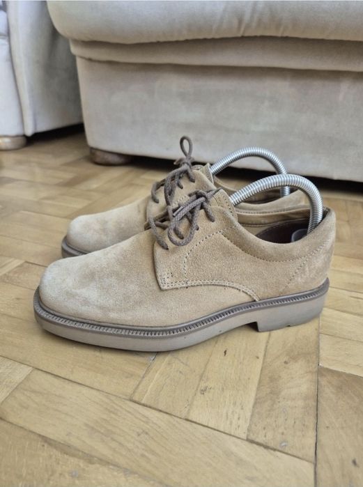 Pantofi Derby Damă Premium FRAU Italia, Comfort-Tech Air-Moka - 39