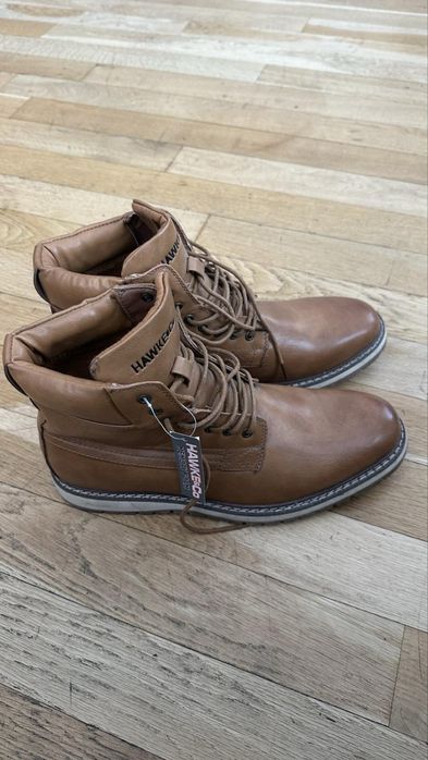 Hawke&co кожени мъжки боти