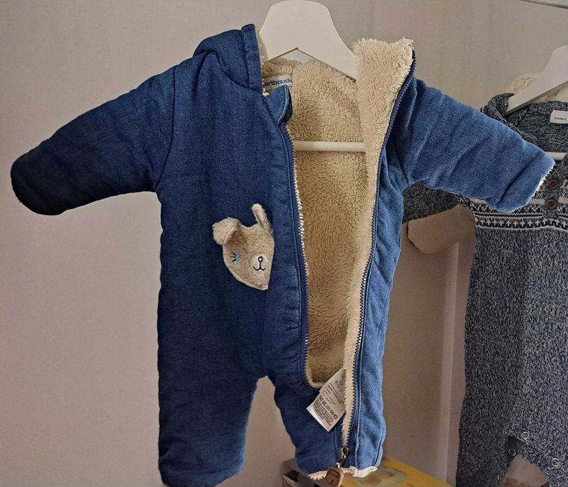 Памучен космонавт за новородено