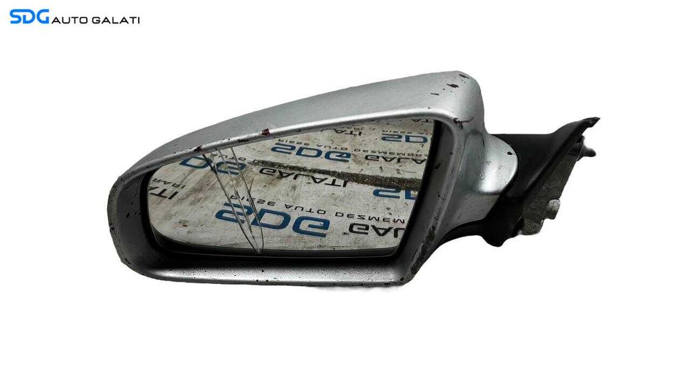 Oglinda Stanga Electrica Audi A4 B7 2005 - 2008 Culoare Gri Cod 010681 [L6075]