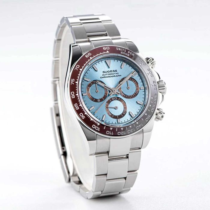 Sugess Diver Automatic Cronograf Safir Ceramic Daytona 41 mm
