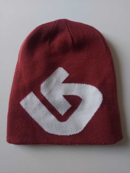 Burton шапка двулицева , ски скоуборд  58-62см , дълбока, унисекс