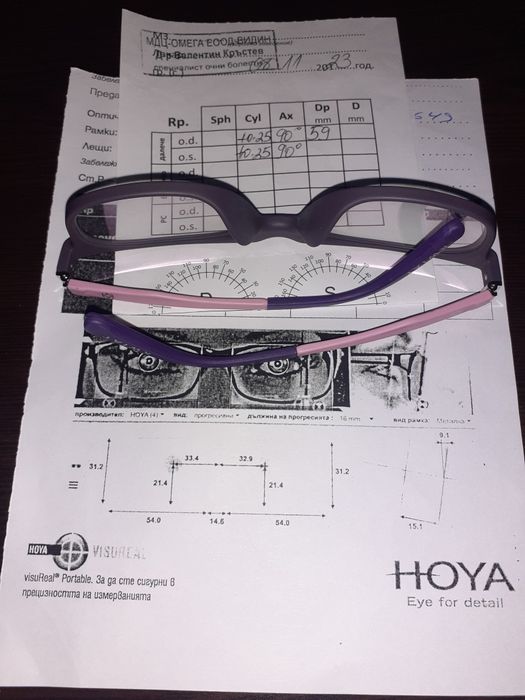 Детски диоптрични очила