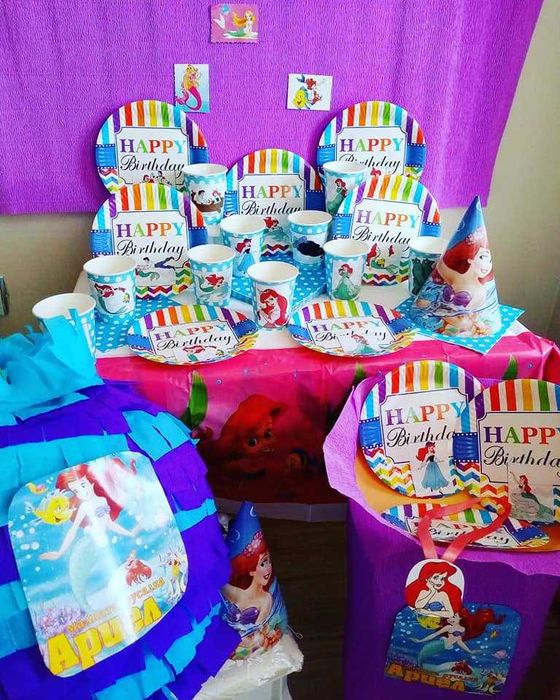 Украси- Блуи,Спайдърмен ,Барби ,Замръзналото кралство ,Тик Ток,Миньони