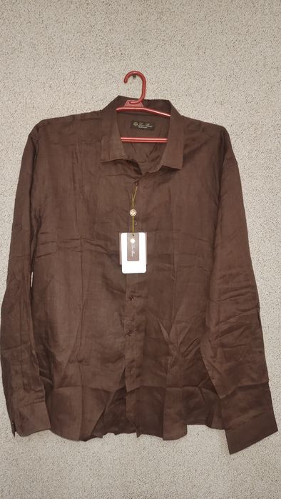 Льненая рубашка Loro Piana