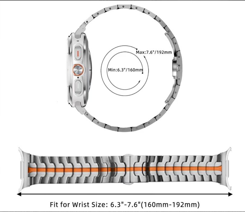 Продавам Samsung Galaxy Watch Ultra 2025, LTE, 64 GB, White