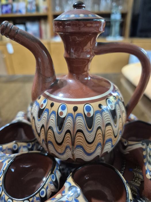 Керамичен сервиз за ракия