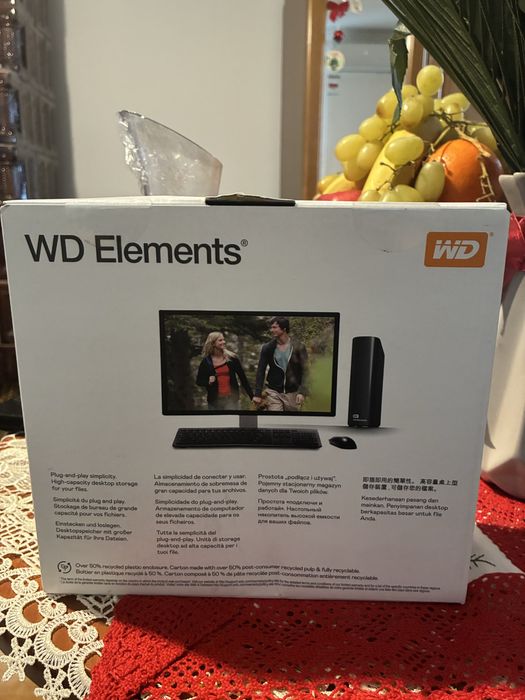 Hdd Extern WD Elements 22tb Desktop Hdd