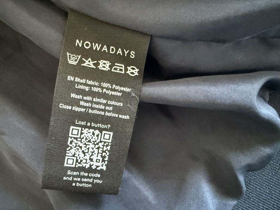 NOWADAYS Bomber Jacket ОРИГИНАЛНО мъжко бомбър яке - М-L