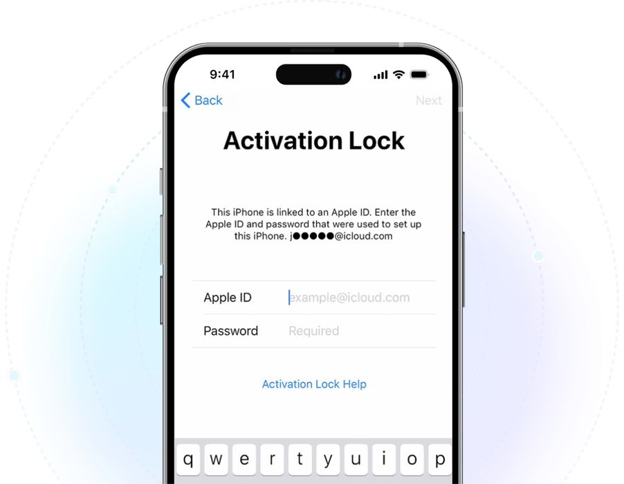 Разблокировка айфона от icloud мошенника