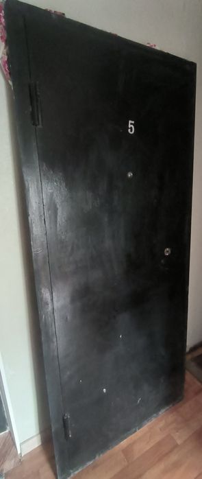 Железная дверь...