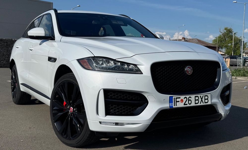 Jaguar F-Pace Primul proprietar în România.