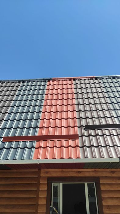 Металлочерепица крыша кровля шатыр шифер