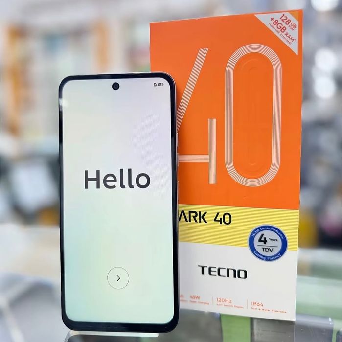 Tecno Spark 40 New Skidka 1-yil Servis Garantiya
