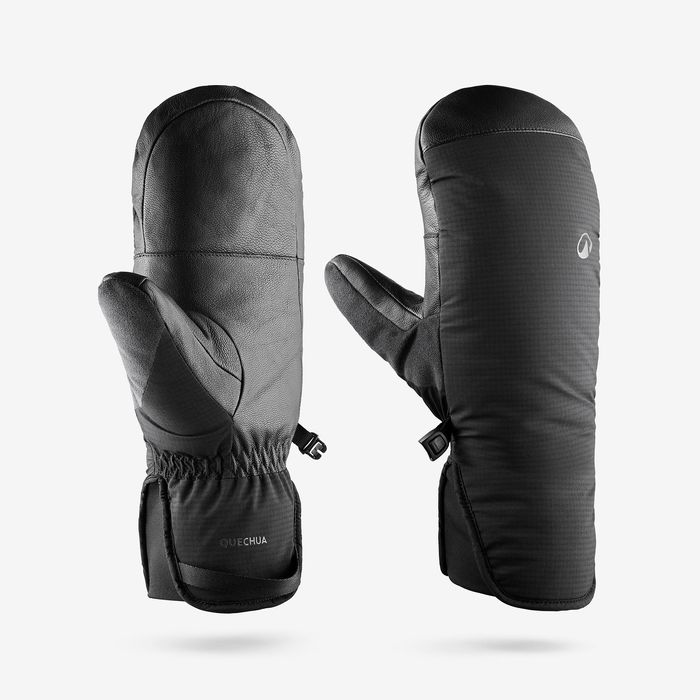 Mănuși călduroase schi Ski500 Negru - produs resigilat Decathlon