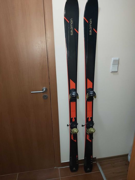 Ски Salomon XDR 84 TI, 186 см и щеки 130 см.