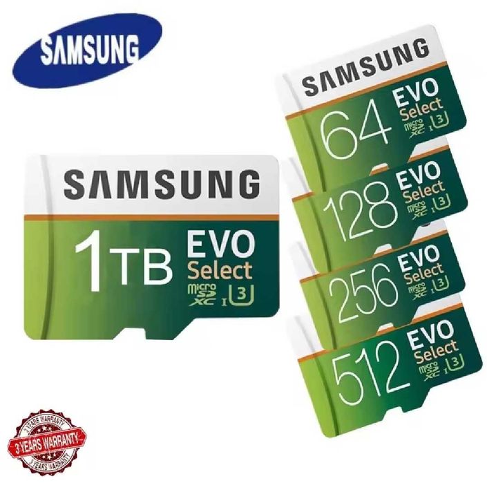 SAMSUNG EVO Select 1TB microSD с възможност за безплатна доставка до Speedy автомат