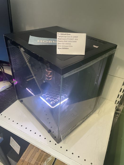 Гарантия! Core i5-12400, RTX3060Ti, DDR4-16Gb