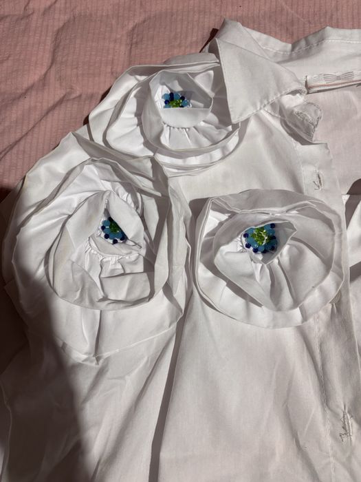 Рубашка женская белая