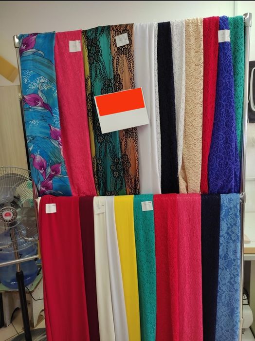 Отрезы ткани  1,5х2,5м.