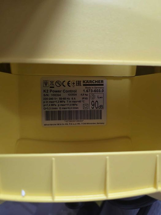 Pachet 2 Aparat de spalat presiune Karcher K 2 Power Control DEFECTE