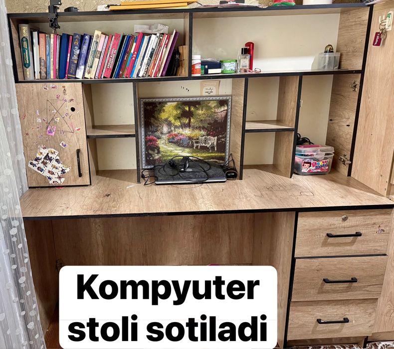 Dars va kompyuter stolsotiladi