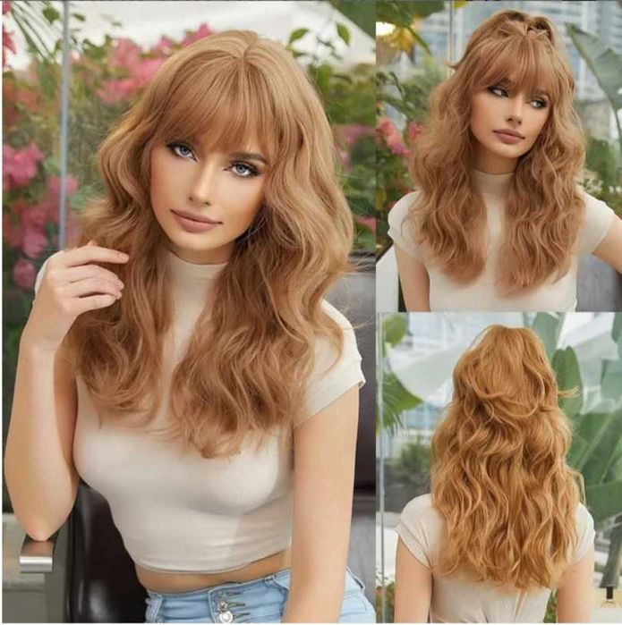 Перуки полусинтетика