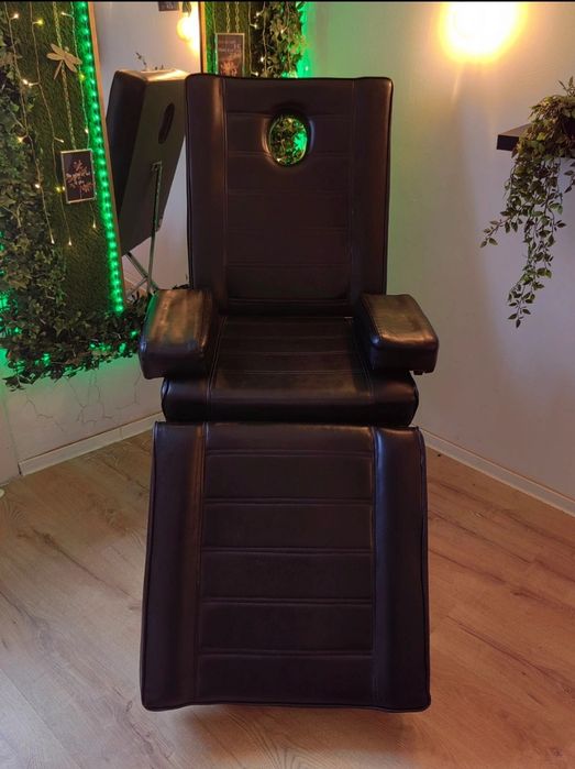 Vand Scaun / Pat cosmetic profesional (Tatuaje, Masaj, Cosmetică)Negru, Reglabil, predare personala in Oradea sau curier