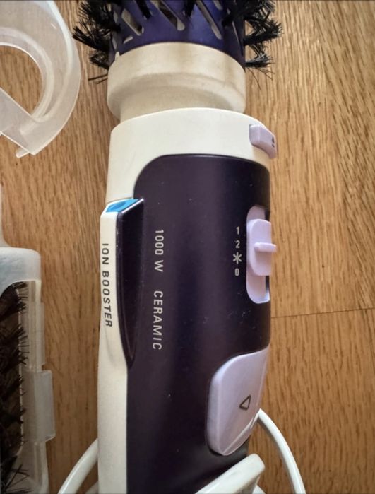 Perie rotativă Rowenta CF9320 1000W, 2 capete