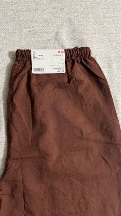 Льняные брюки Uniqlo