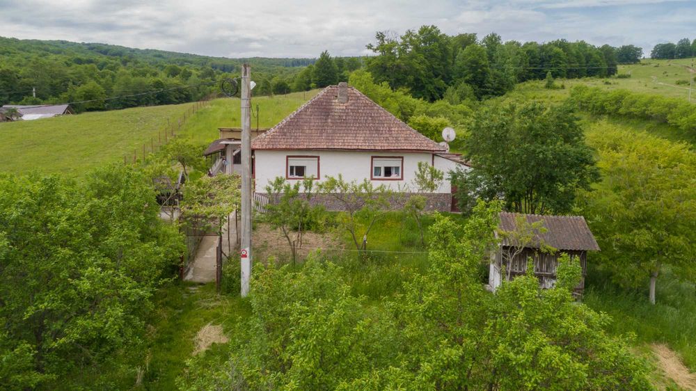 Casă cu 4 camere de vânzare in sanul naturii