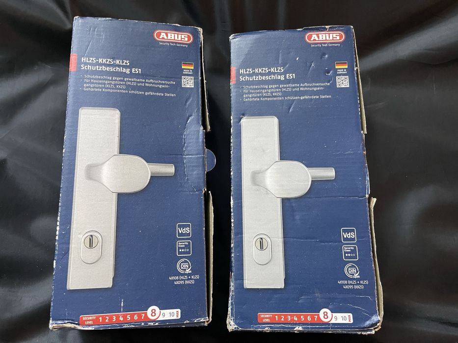Protectie usa Abus HLZS814, cilindrica, aluminiu, 92x10mm