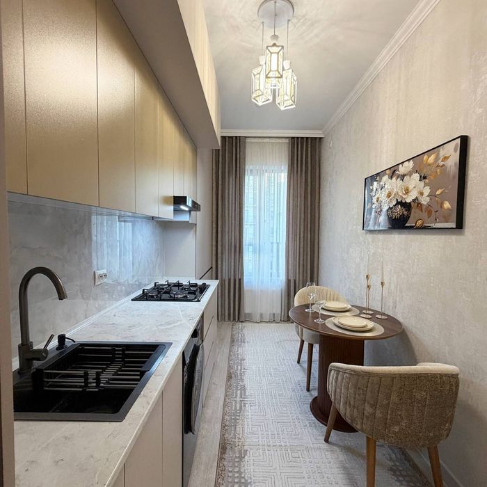 Продается 1 ком квартира, ЖК Oz Makon, ор-р: Узбум, 30м²