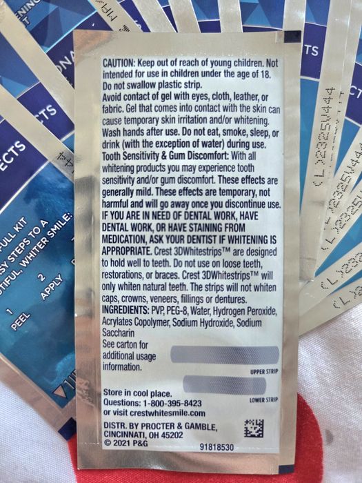 Vand Set 14 zile Benzi Albire Crest - Profesional Effects (28 benzi)