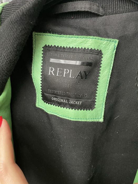 Яке от ест.кожа Replay
