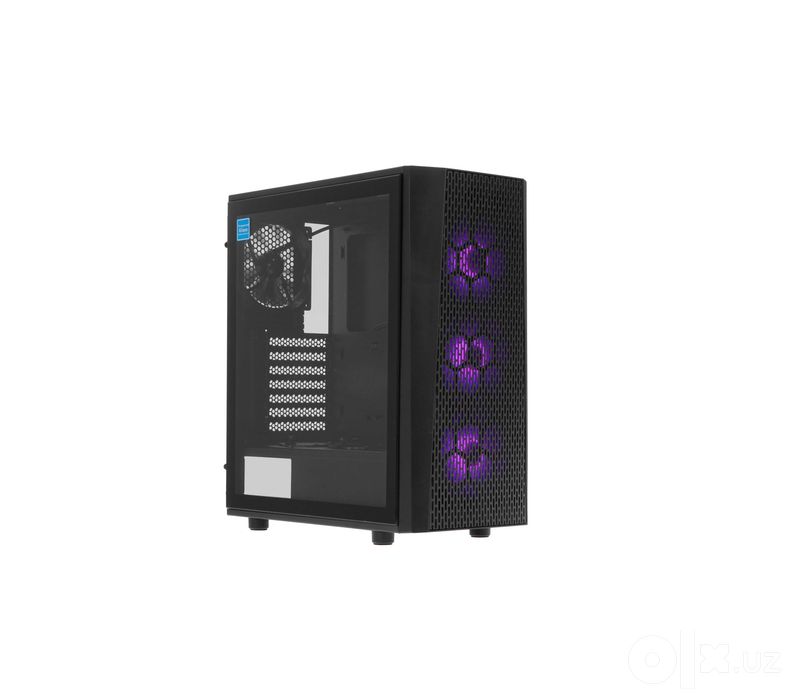- Корпус Thermaltake Versa J24 Tempered Glass RGB Edition Black