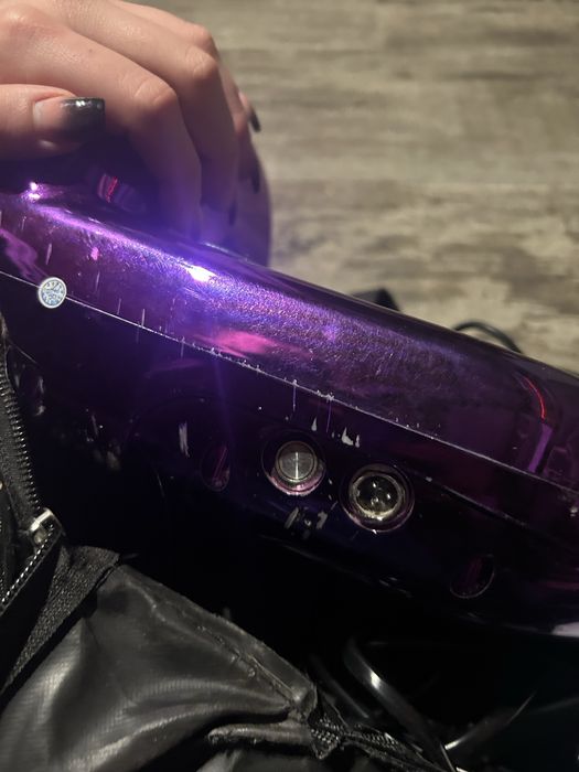 Hoverboard purple cu lumini si bluetooth