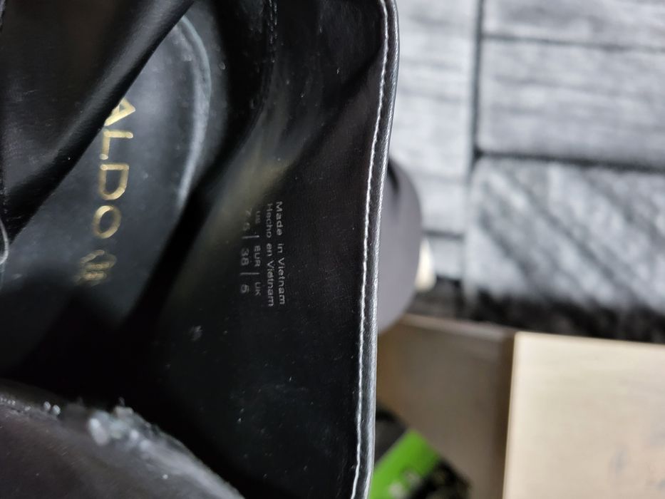 Дамски боти Алдо естествена кожа