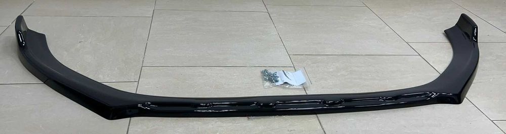 Преден лип спойлер за ауди а3 с3 8в / audi a3 s3 8v lip spoiler / добавка за предна броня / нож