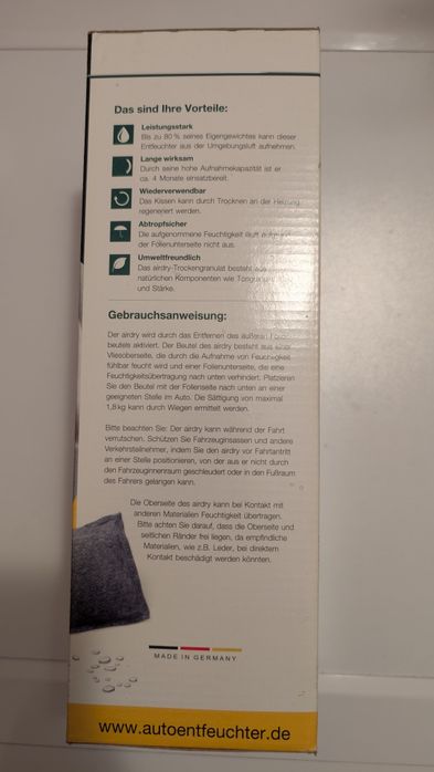 Dezumidificator auto regenerabil ThoMar Airdry