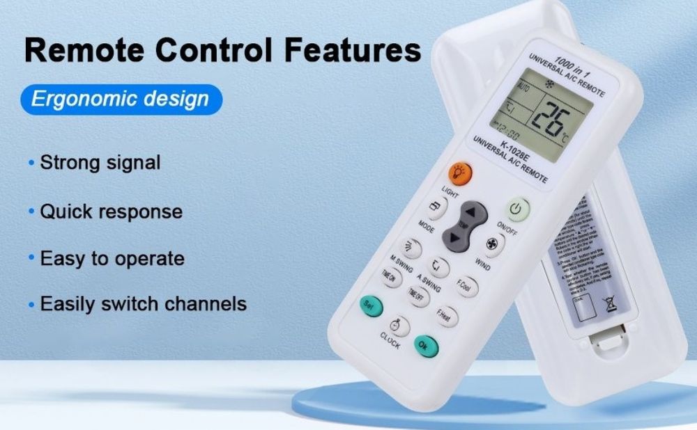 Telecomanda Aer Condiționat universala Remote AC cu display