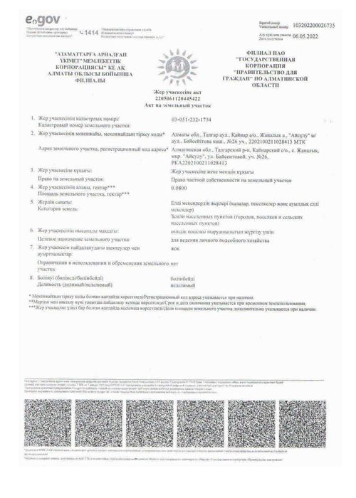 Продам земельный участок 0,08 га для строительства дома