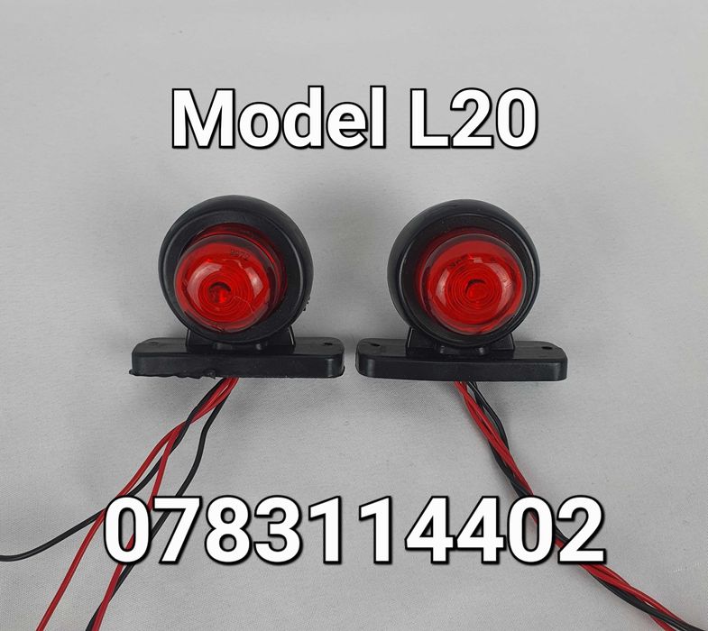 Coarne Remorca-Lampa LED-Lampi Gabarit-Platforma-Trailer-Rulota - L20