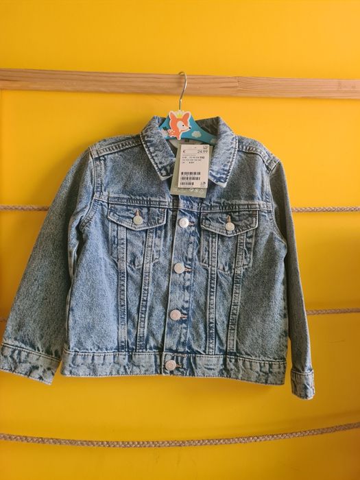 Детски дънково яке 110 H&M