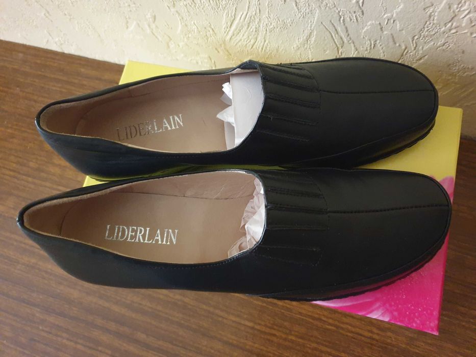 Туфли новые кожаные