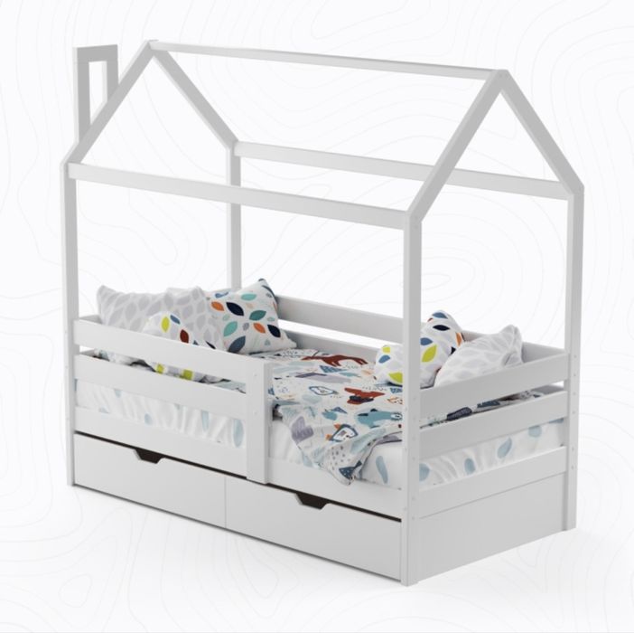 Детская кровать с матрасом